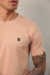 Camiseta Slim Le Portier Bege na internet