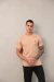 Camiseta Slim Le Portier Bege - comprar online
