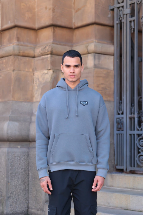 Blusa Moletom Over Metal FBEC Chumbo - comprar online