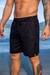 Shorts Linho Preto - comprar online