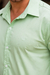 Camisa Longa Verde Água - comprar online