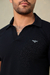 Camiseta Polo V Preta - comprar online