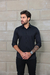 Camisa Longa Bamboo Preta - comprar online