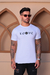 Camiseta Slim Love Zetéx Branca - loja online