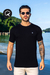 Camiseta Slim Cotton Pima Metal Preta - comprar online