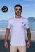 Camiseta Slim Cotton Pima Metal Branca - comprar online