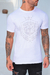 Camiseta Slim Brasão Strass Branca na internet