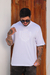 Camiseta Over Brasão Relevo Branca - comprar online