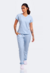 Scrubs Fefé – Azul Bebe - comprar online