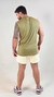 Regata Shoulder Verde Militar - comprar online