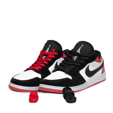 Nike Jordan 1 Low Red and Black
