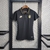 Camisa Feminina Nike Brasil Polo Preta com Dourado 2022/23 - Conceito