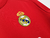 Camisa Adidas Retrô Real Madrid III 2011/12 - Manga Longa Vermelha - loja online