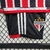 Conjunto Infantil Adidas São Paulo II 2023/24 - Preto e Vermelho - loja online