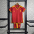 Conjunto Infantil Adidas Roma I 2023/24 - Vermelho