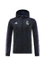 Jaqueta Corta Vento Adidas Real Madrid 2022/23 - Preto e Roxo - comprar online