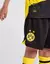 Conjunto Infantil Puma Borussia Dortmund I 2023/24 - Preto e Amarelo - Futclube