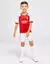 Conjunto Infantil Adidas Arsenal I 2023/24 - Vermelho