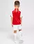 Conjunto Infantil Adidas Arsenal I 2023/24 - Vermelho - loja online