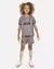 Conjunto Infantil Nike Tottenham III 2023/24 - Marrom