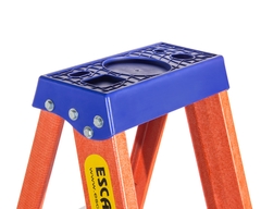 ESCADA TESOURA - 3+1 - 1,20M - ESCADA DE FIBRA DE VIDRO TESOURA/PINTOR/AMERICANA SIMPLES - comprar online