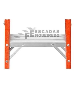 ESCADA TESOURA - 5+1 - 1,80M - ESCADA DE FIBRA DE VIDRO TESOURA/PINTOR/AMERICANA na internet