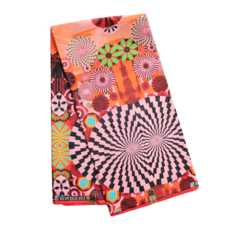 Tecido africano - Ankara - 5,0 m x 1,15 m