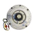 MOTOR CONDENSADOR 1/4 HP 1075 RPM 220V FLECHA 1/2 C/ CHUMACERAS - CLIMAHORRO