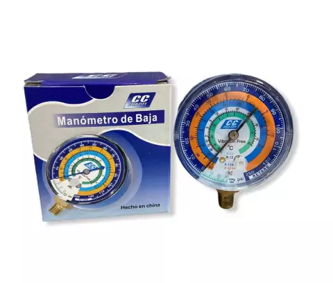 Manómetro Refrigeración De Baja R22, R134a, R404a, R507a