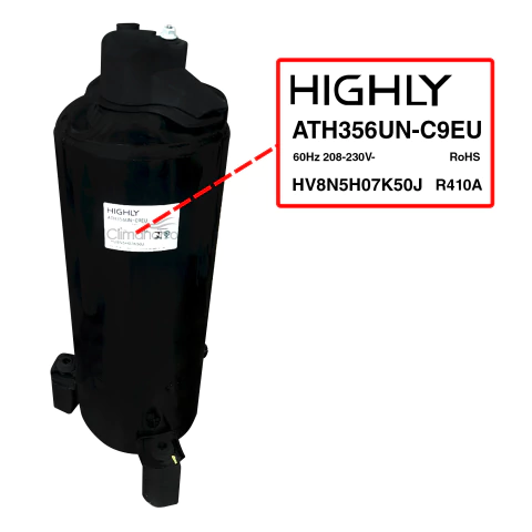COMPRESOR ROTATIVO CONVENCIONAL 3 TON 220V R410A MOD. ATH356UN-C9EU - comprar en línea
