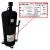 COMPRESOR INVERTER SCROLL HITACHI 6 TR R410A MOD: E655DHD-65D2YG