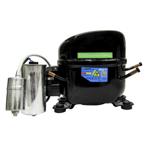 COMPRESOR FRACCIONARIO REFRIGERACION R290 1/3 HP 120V QD75U - comprar en línea