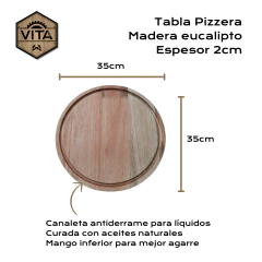 Tabla Pizzera - Tablas Vita