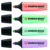 Marca Texto Stabilo Boss - Estojo C/4 Cores Pastel - comprar online