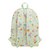 Mochila De Costas Académie Floral Verde Tilibra - Bazar Topázio