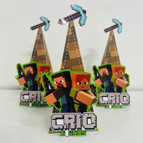 Caixa Pirâmide Minecraft - comprar online