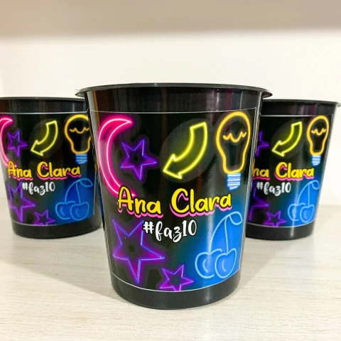 Balde de Pipoca 1L Neon