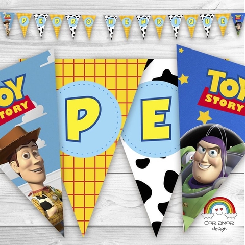 Bandeirola Toy Story