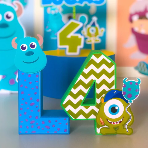 Letra 3D Monstros S.A