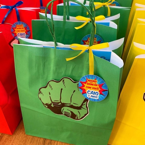 Sacola de Papel Hulk