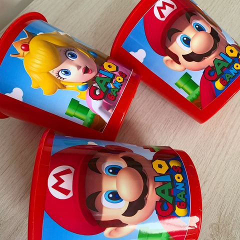 Balde de Pipoca 1L Mario Bros