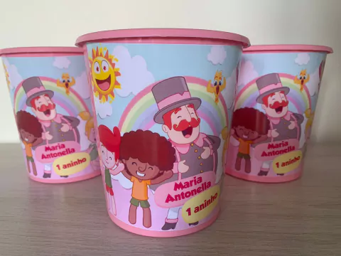 Balde de Pipoca 1L Mundo Bita Candy2