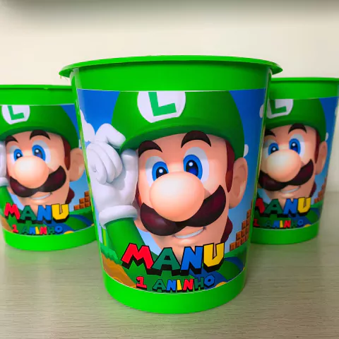 Balde de Pipoca 1L Mario 2