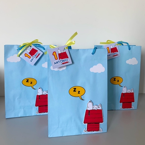Sacola de Papel Snoopy 2