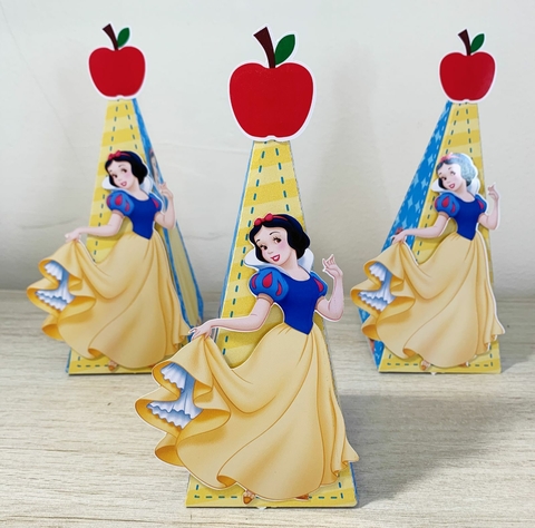 Caixa Pirâmide Branca de Neve