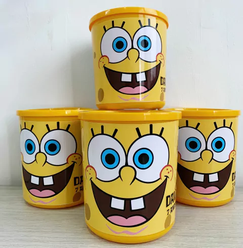Lata Tipo Ninho Bob Esponja