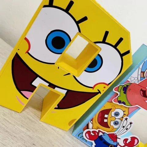 Letra 3D Bob Esponja