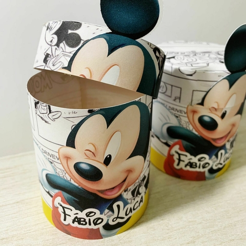 Caixa Redonda Mickey