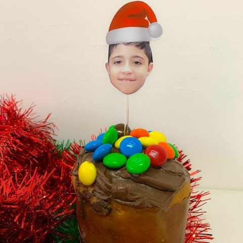 Topper Rostinho Natal