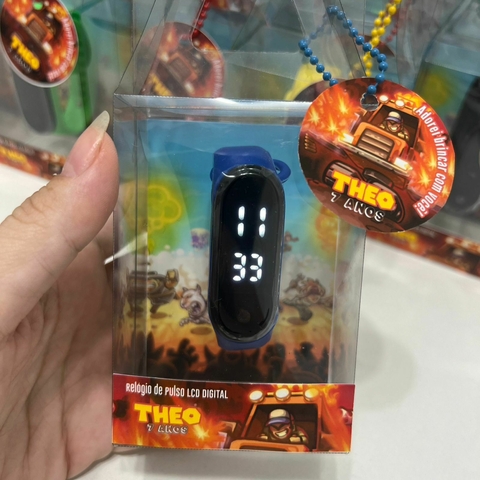 Relógio Digital em LED Personalizado